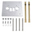 Floor-Mount Freestanding Tub Filler Rough-In Valve Kit R4700-FL For Delta