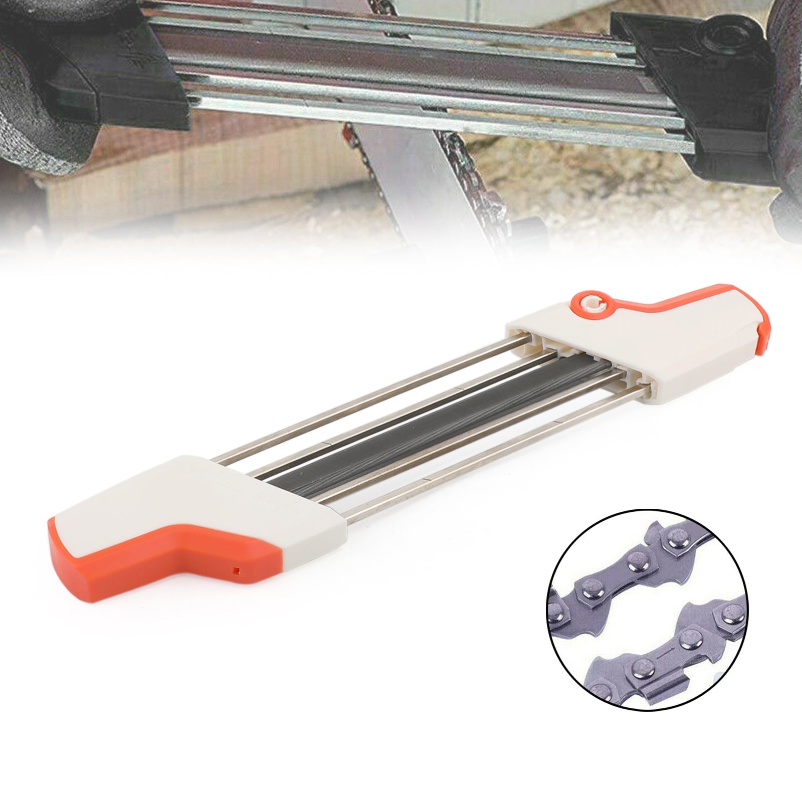 4-5.5mm 2 IN 1 Easy Chainsaw File Chain Sharpener Kits For Stihl (Copy)