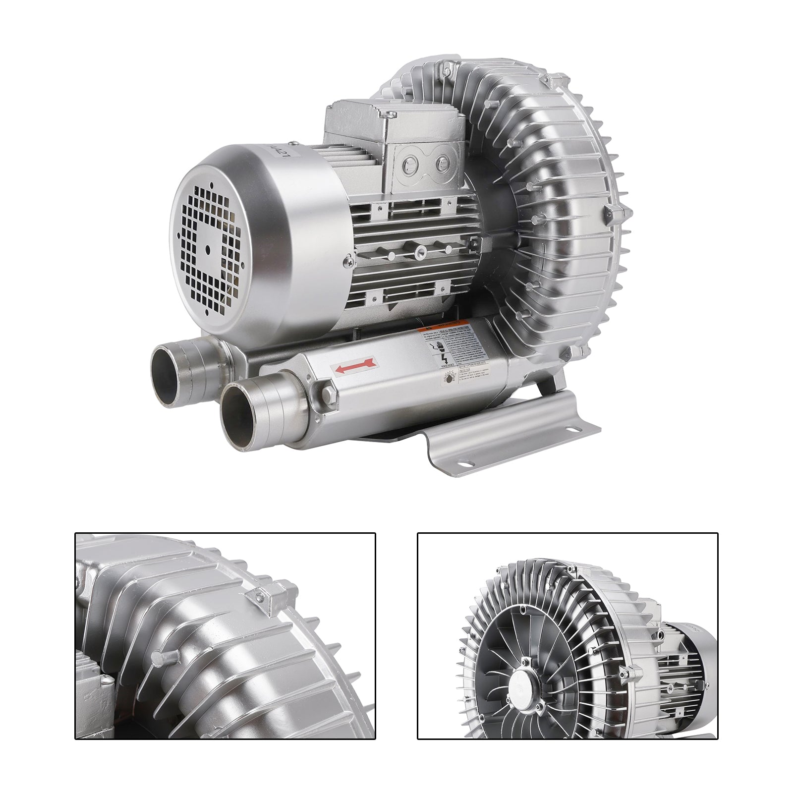 2LG510-7AA21 Regenerative Blower 2HP 110-120V | 1.75 KW 150 CFM Air Pump Blower