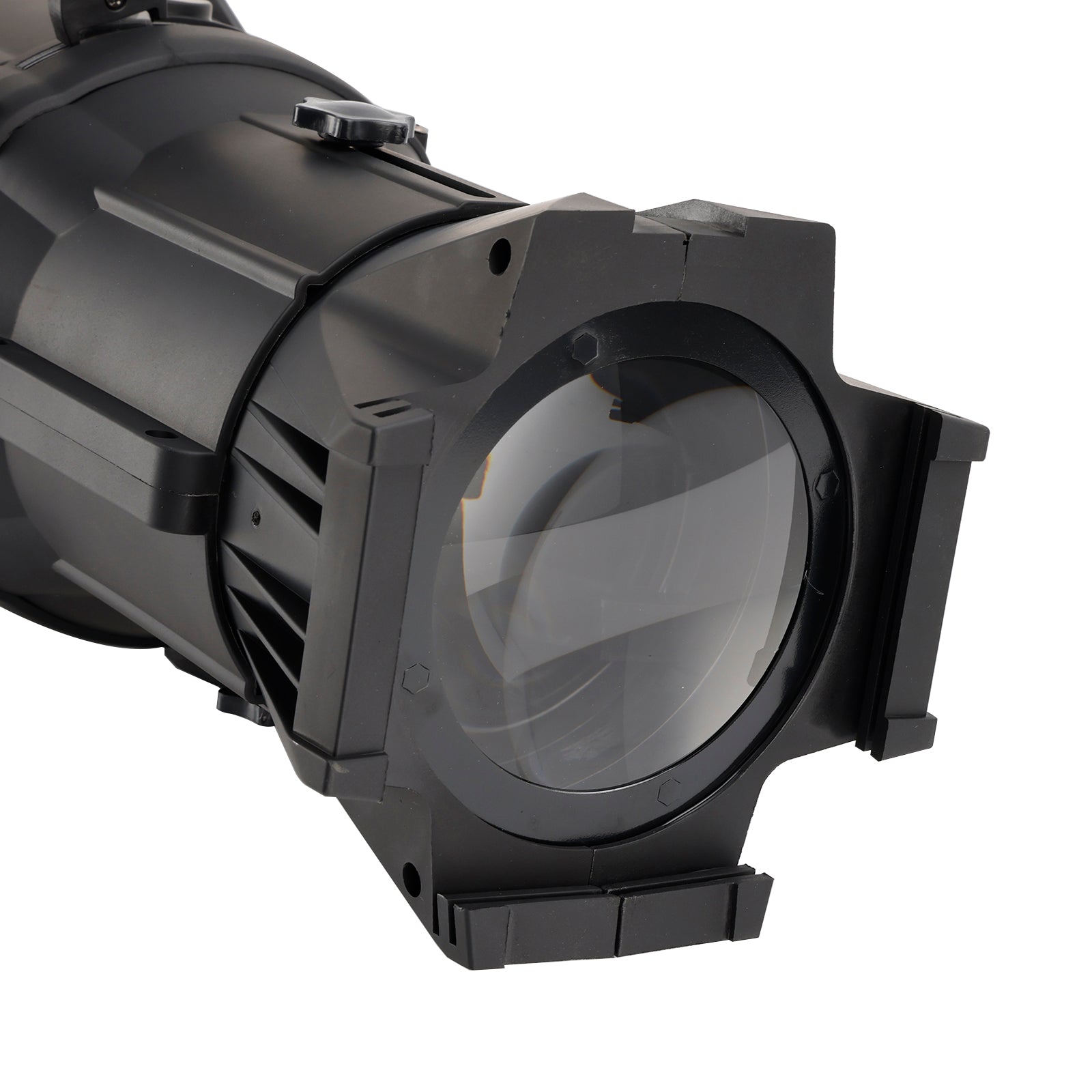 250W COB LED Profile Spotlight, RGBW 4-in-1, High CRI>95 with 15-60° Manual Zoom, DMX Stage Light