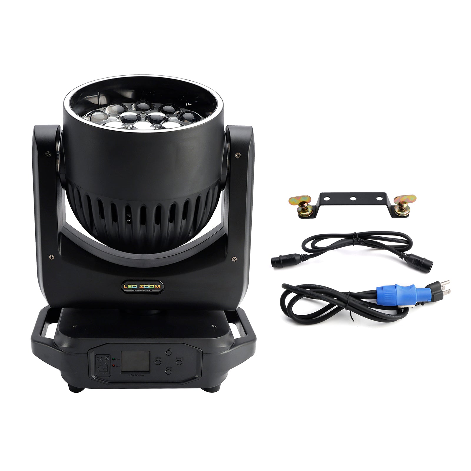 19x20W LED Zoom Moving Head Stage Light – RGBW DMX Beam & Wash Lighting for DJ Disco Party