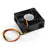 4Pcs DC Brushless Cooling PC Computer Fan 12V 7025B 70x70x25mm 0.2A 3 Pin Wire