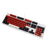 104-Key Wired Mechanical Linear Switch Gaming Keyboard Blue Switch Customizable