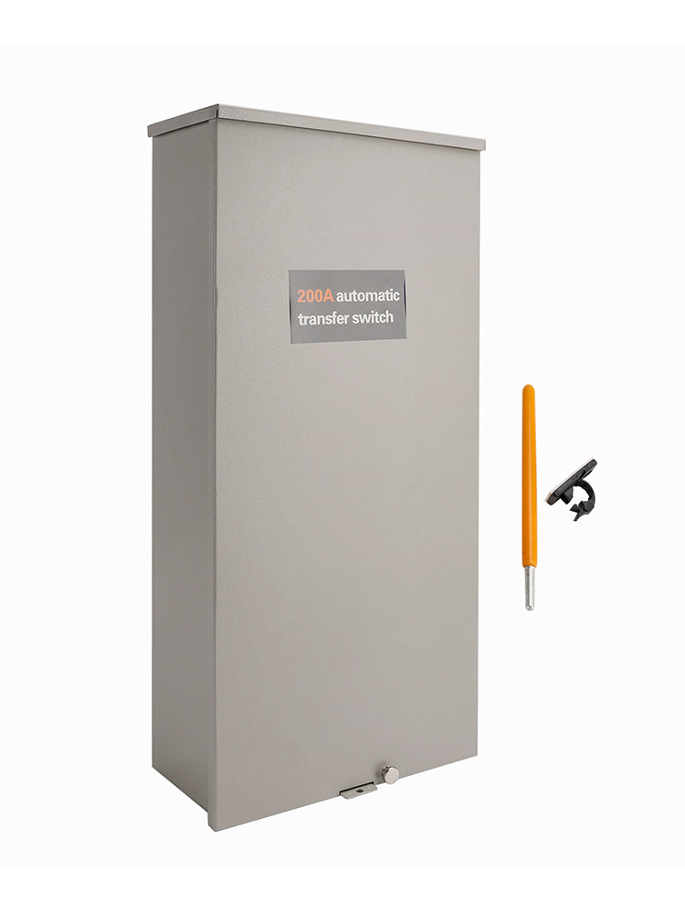 200Amp Service Rate Whole House Transfer Switch 120/240V Single Phase