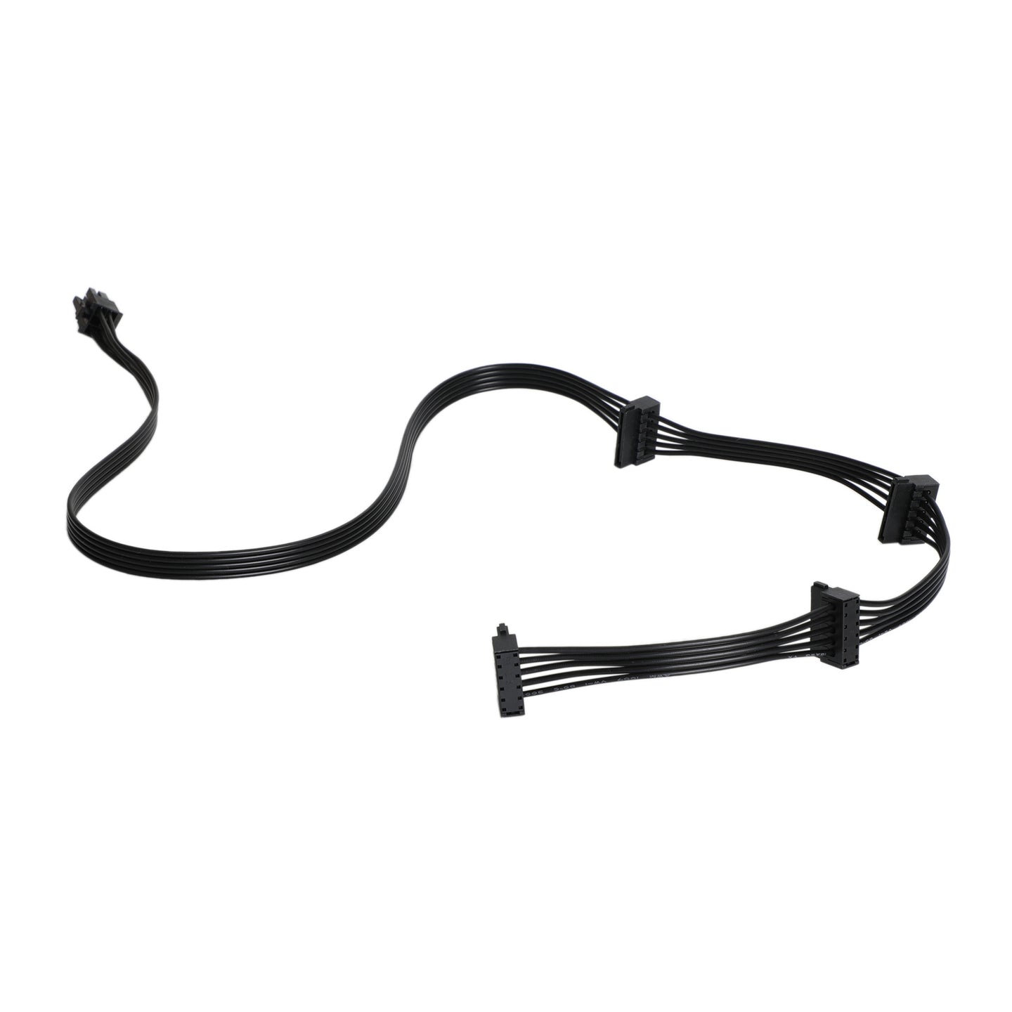 1 PC Cable PCIe GPU 6 Pin to 4 SATA Power Cable PSU fit for Corsair RM1000X