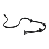 1 PC Cable PCIe GPU 6 Pin to 4 SATA Power Cable PSU fit for Corsair RM1000X