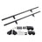 6.6FT Round Tube Rolling Library Sliding Ladder Hardware Kit with Brake
