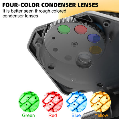 100X-1200X Kids Microscope Kit with Phone Adapter, Dual LED Light & Slides, Beginner STEM Science Toy for Homeschool (Yellow)