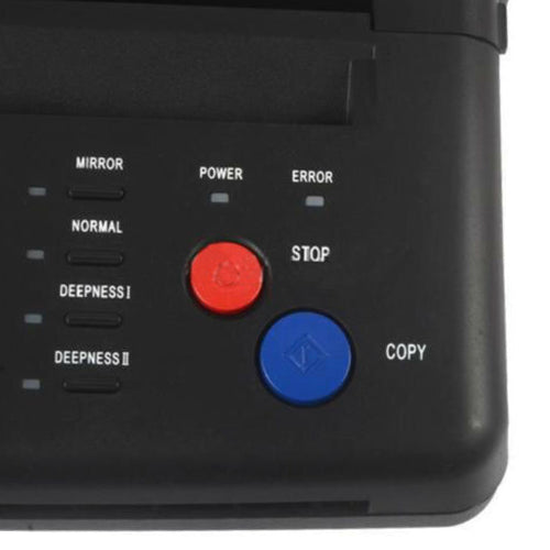 Black Tattoo Transfer Copier Printer Machine Thermal Stencil Paper Maker (Copy)