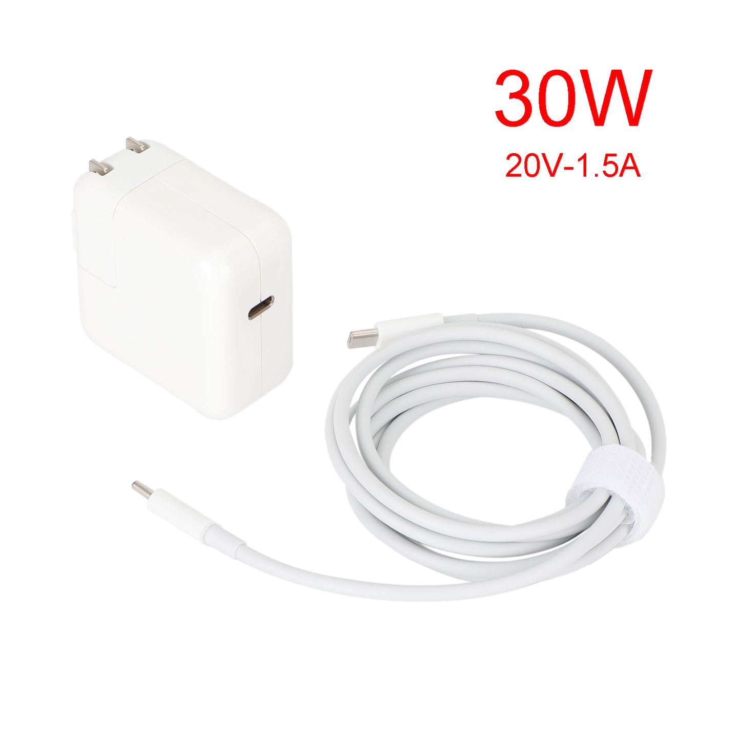 78.74" 30W USB-C Power Adapter Charger for Apple Macbook Air Pro Laptop US