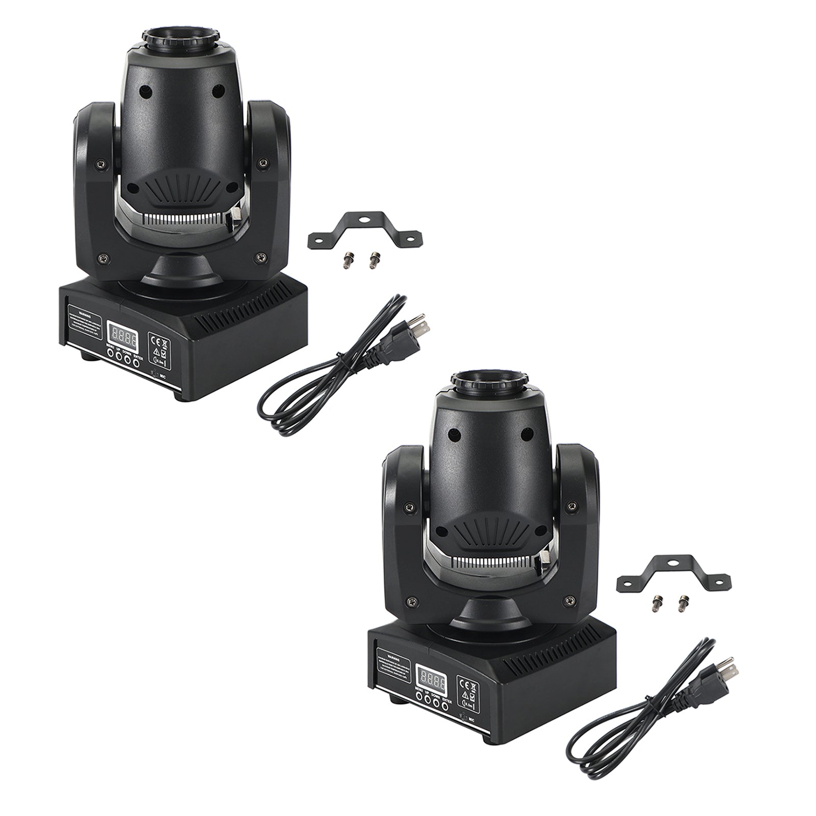 4Pcs Moving Head 8Gobo Stage Lighting RGBW LED DJ DMX Beam Bar Party Light