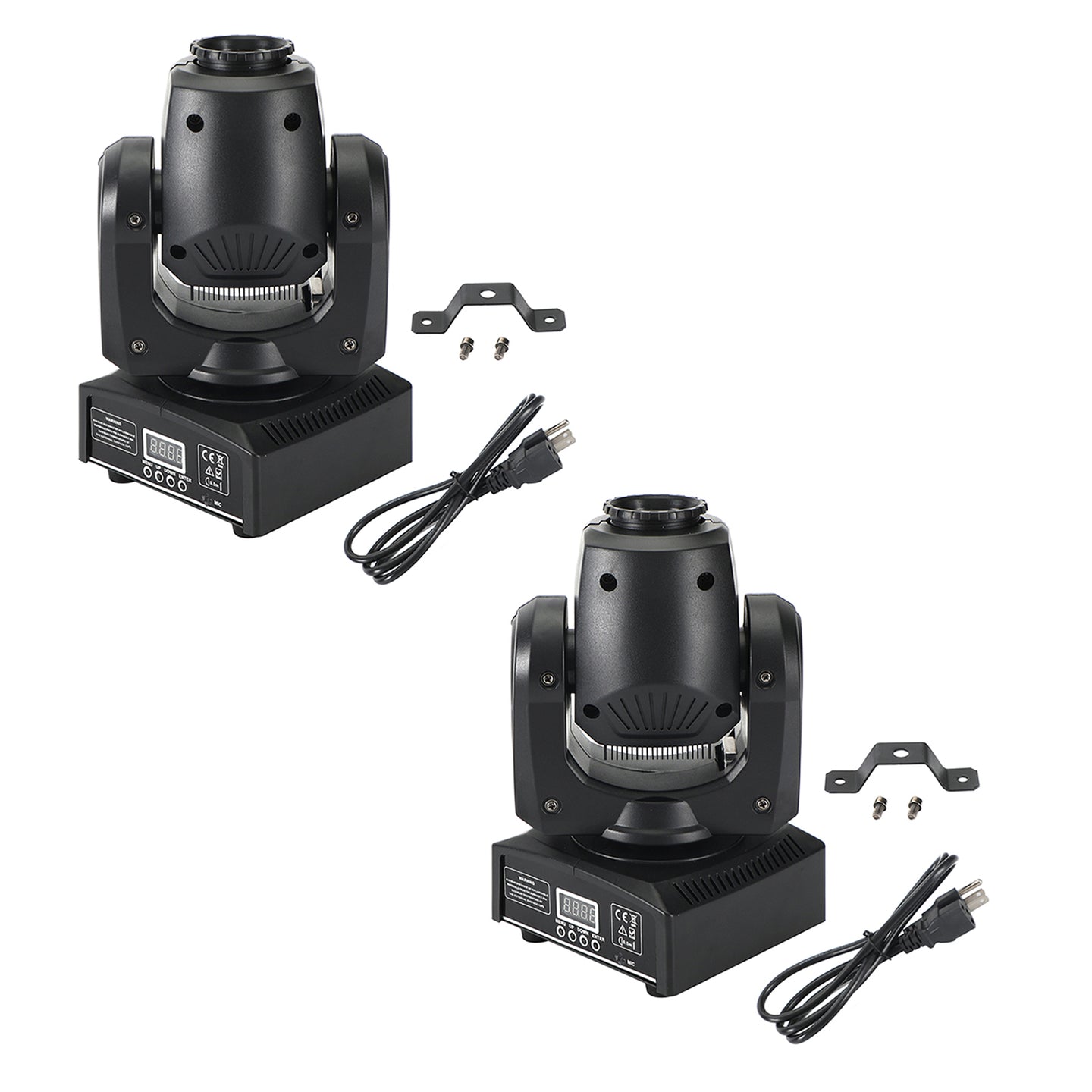 4Pcs Moving Head 8Gobo Stage Lighting RGBW LED DJ DMX Beam Bar Party Light