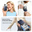 Magnetic Card Holder MagSafe Wallet 3 Card Holder RFID Protection iPhone Wallet Magnetic Strength Vegan Leather for iPhone 17/16/15/14/13/12 Series and Selected Samsung Devices Dark Blue