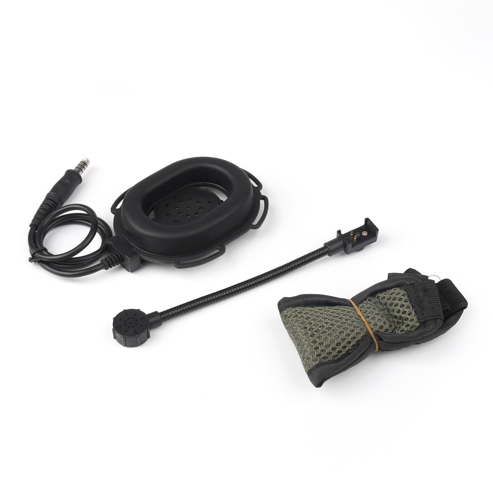 For AN/PRC148 PRC152 U329 Radio 6-Pin U94 PTT Z Tactical Bowman Elite II Headset