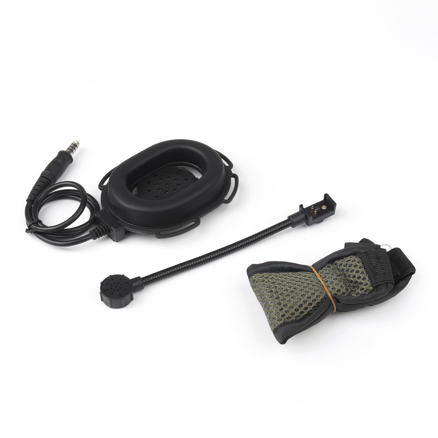 For AN/PRC148 PRC152 U329 Radio 6-Pin U94 PTT Z Tactical Bowman Elite II Headset
