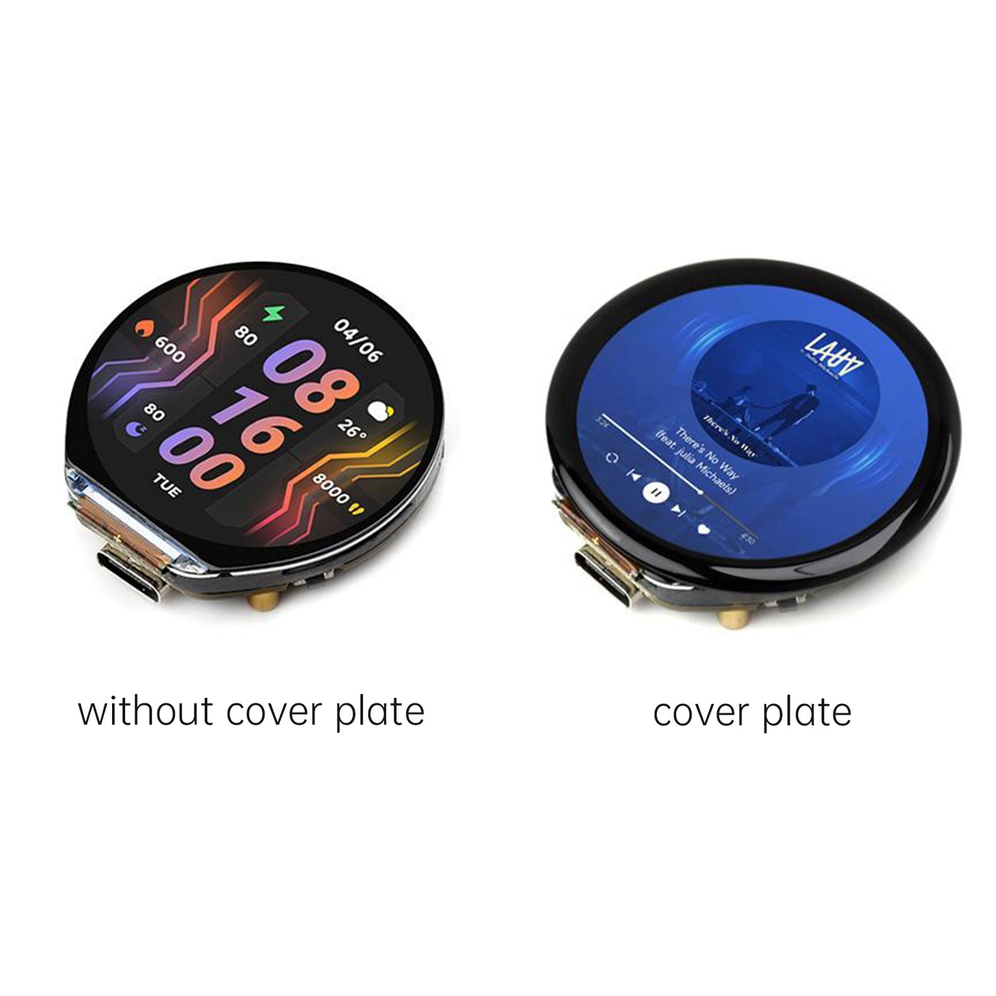 ESP32-S3 1.46-inch Circular Touch Screen Development Board Wifi Audio Playback