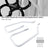 Attic ladder Handrails Armrest Pair Replacement Safety