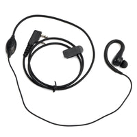 K-030-626 Earhook Headset For TK-208 TK-220 TH-D7 TH-F6 RPU416A KG-UVD1 TG-K4AT