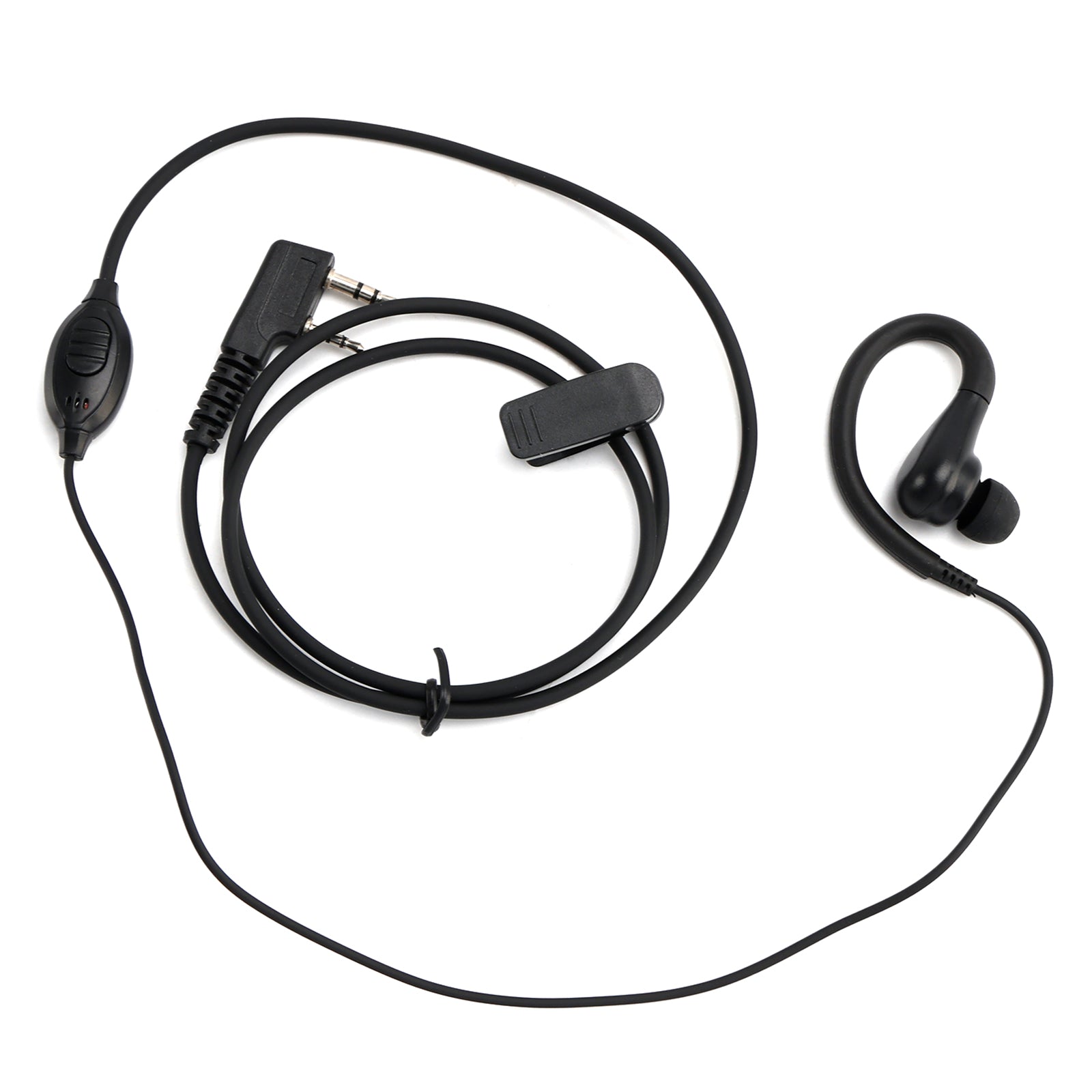 K-030-626 Earhook Headset For TK-208 TK-220 TH-D7 TH-F6 RPU416A KG-UVD1 TG-K4AT
