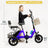 3 Wheel E-Trike Electric tricycle for Adult Folding Motorized 48V 350W