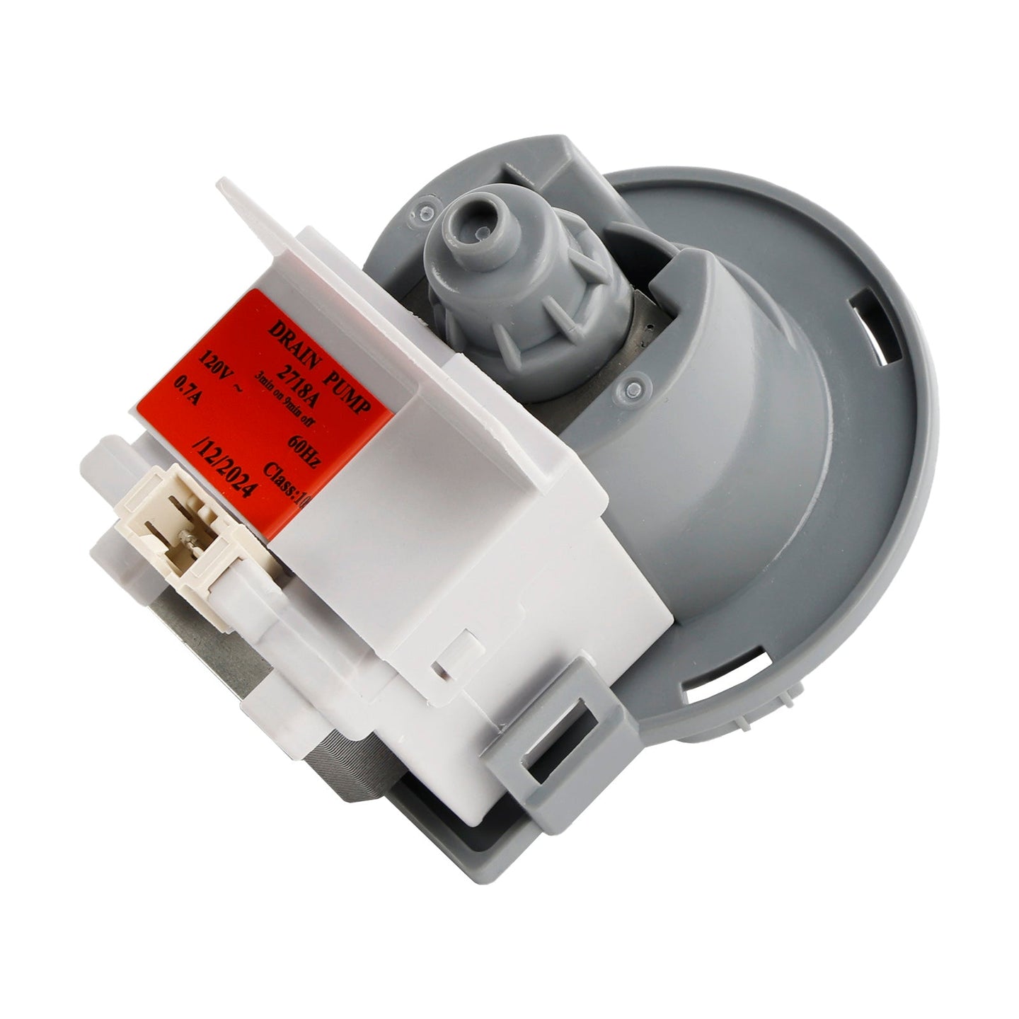 Dishwasher Drain Pump for Frigidaire, Kenmore, Electrolux & Gibson, Replaces 5304519271, 2718A