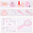 Kids Girls Vanity Table Children Dressing Mirror Make Up Desk Toy Play Gift Set