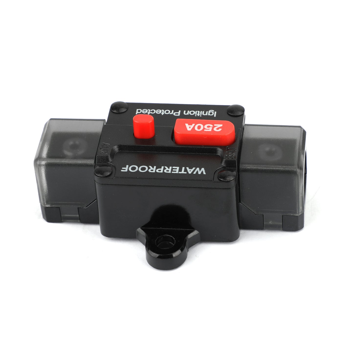 250A Circuit Breaker Ignition Protected Inline Reset Replace Fuse For Car Marine 250A AMP Circuit Breaker Ignition Inline Replace Reset Fuse For Car Audio Marine 250A Circuit Breaker Ignition Inline Automatic Reset Fuse For Car Audio Marine