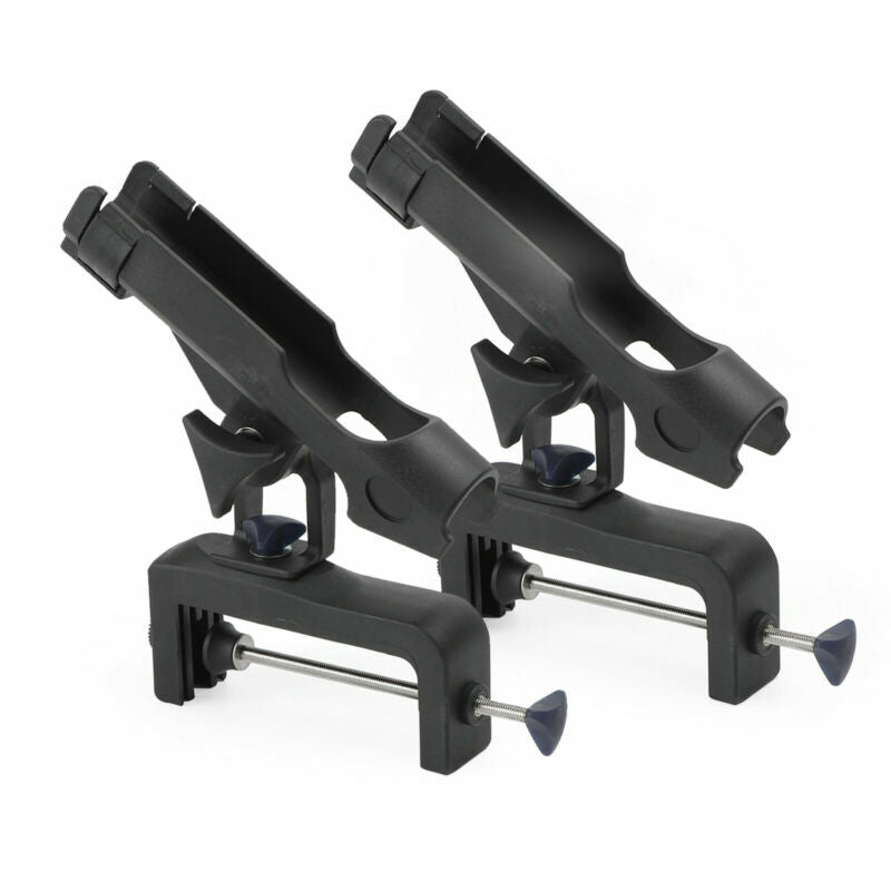Für Adjustable Boat Pole Kayak B7 Rail 4.7inches 2PCS Angelrutenhalter Clamp-on