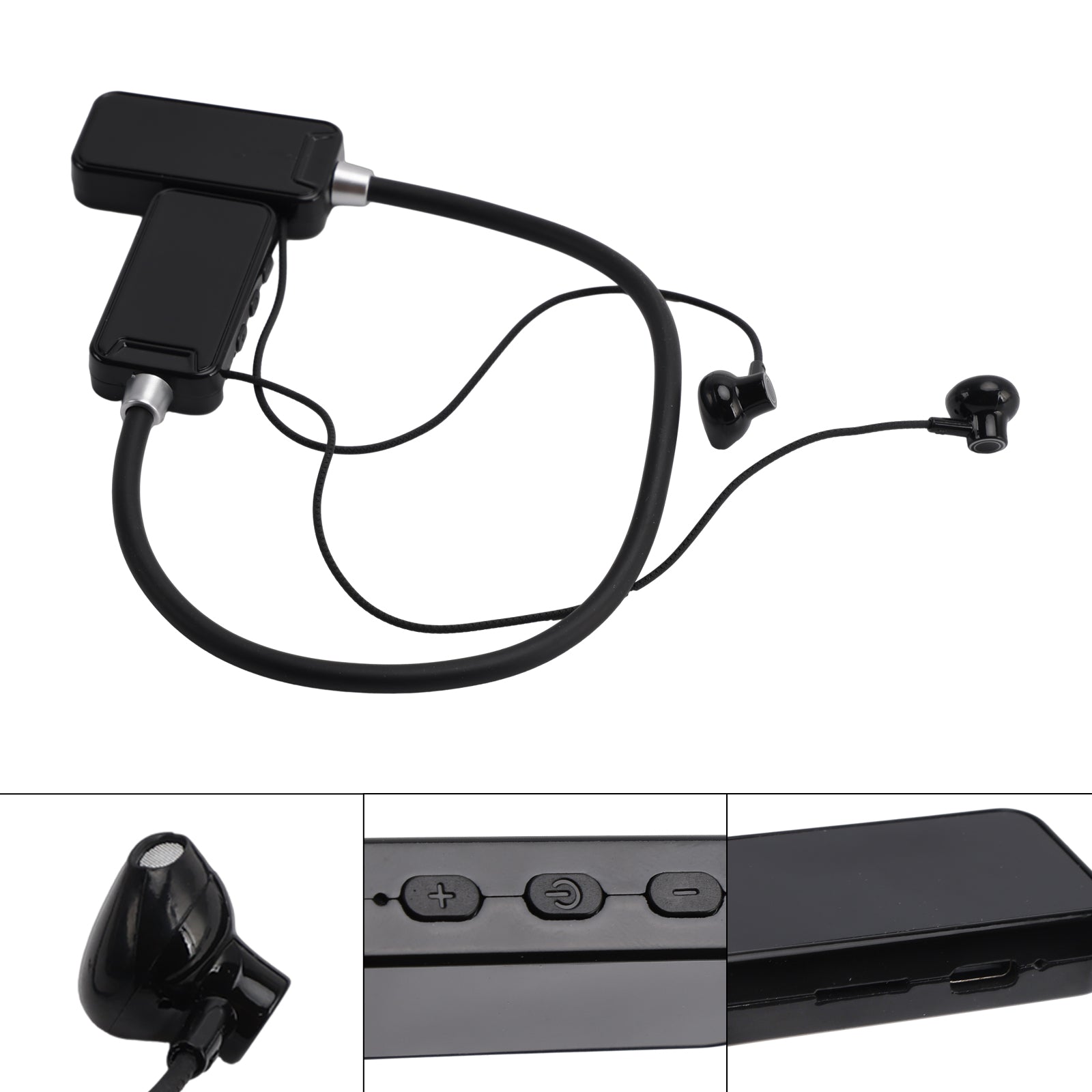 Bluetooth Headphones 5.3 Smart Digital Display for Games Live Singing Ear-Return