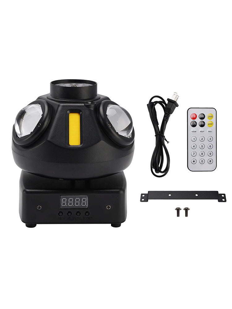 3 Head Magic Ball Beam 360 Degree Rotating DMX Moving head Light House Party