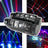 2Pcs 80W 8LED RGBW Spider Moving Head Stage Lighting Beam DMX Party DJ Lighting