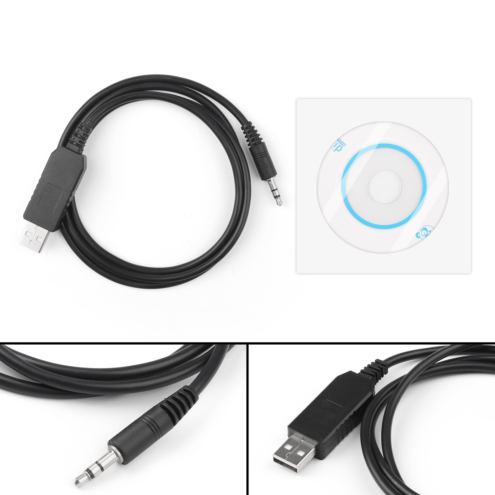 1Pcs USB Programming Cable For QYT KT-8900 KT-7900D KT-UV980 Walkie Talkie Radio
