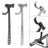 Stage Aluminum Spigot Lighting Truss Hammer Pin Remover For Global F34 Tru