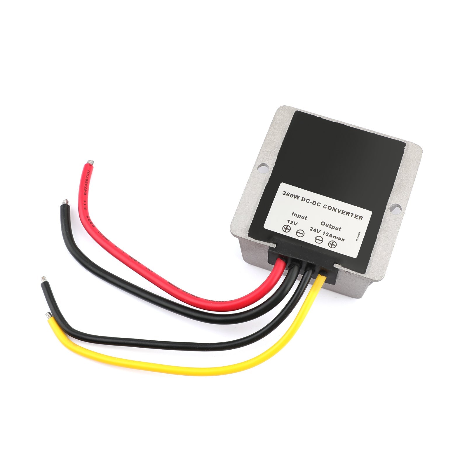 Waterproof DC 12V to 24V 1-20A Step-Up Power Supply Converter Regulator