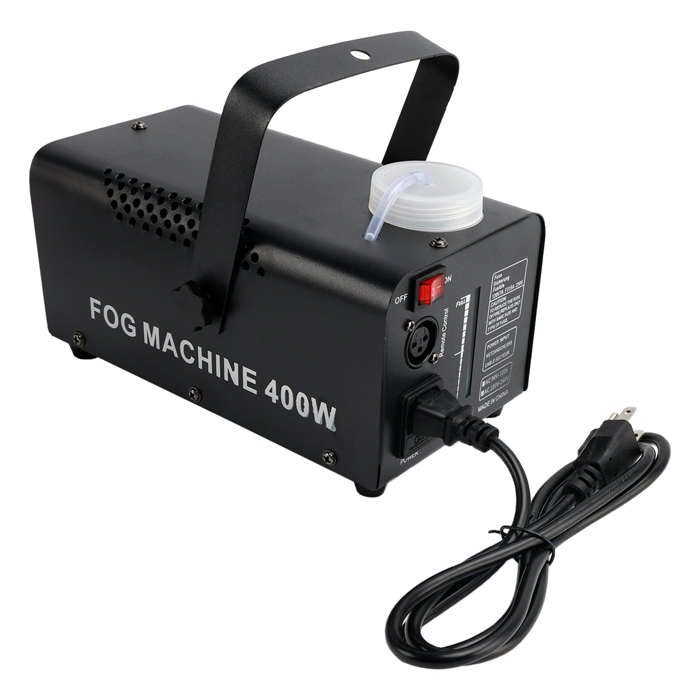 Mini 400W Fog Machine Fogging Machine Portable With Wireless Remote Control Club