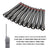 10x 450-570MHz UHF Car Radio Short Antenna for ICOM F3001 IC-F3000 F3002 F3003