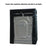 Waterproof Washing Machine Top Dustproof Cover Protect Front Load Washer Dryer, 63x68x100cm