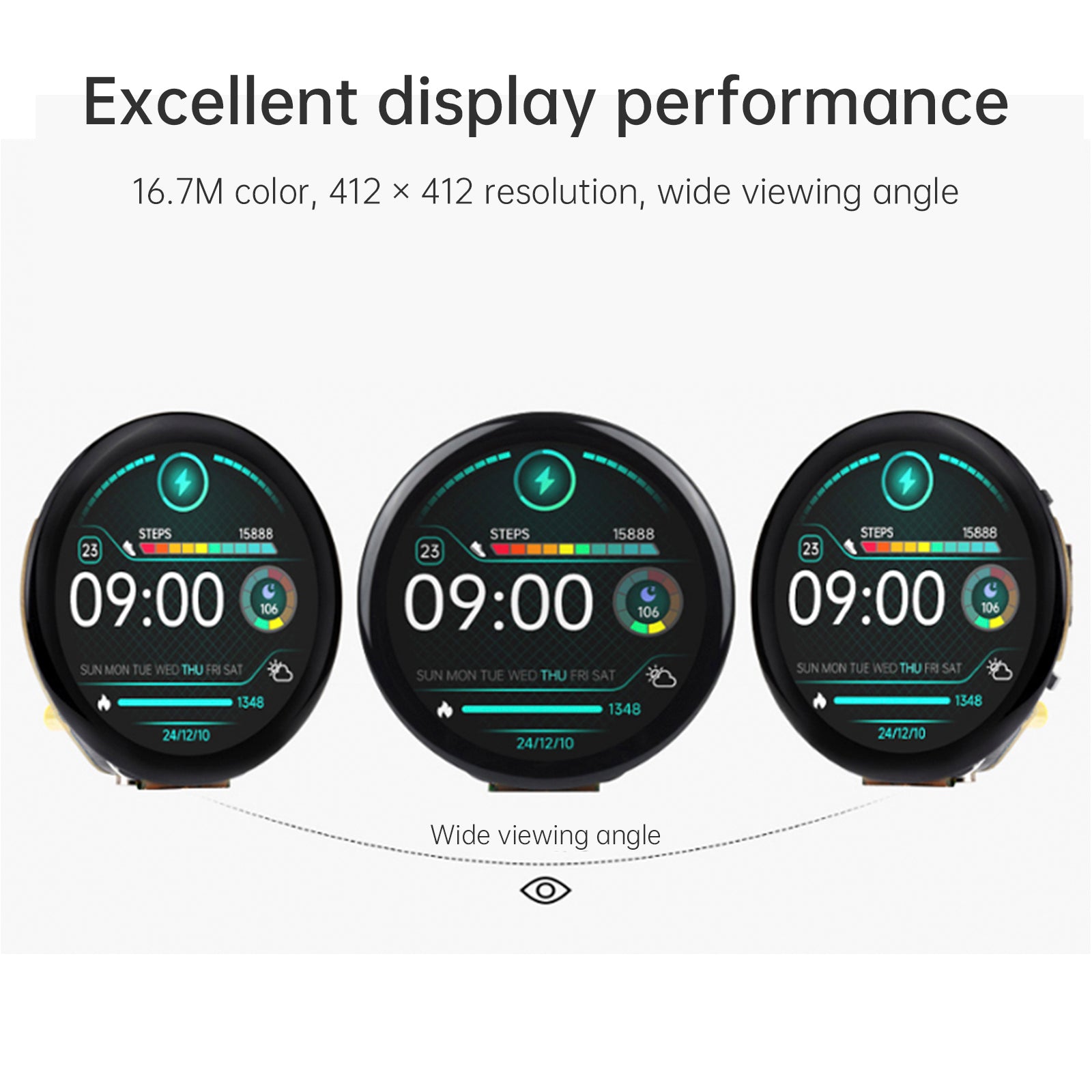 ESP32-S3 1.46-inch Circular Touch Screen Development Board AI Wifi Bluetooth
