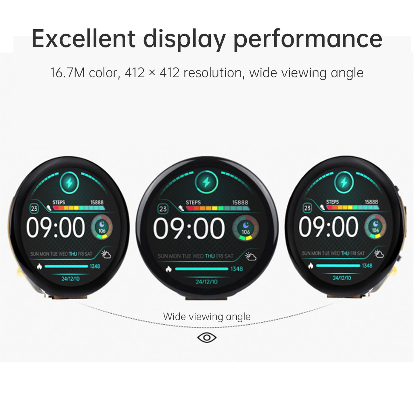 ESP32-S3 1.46-inch Circular Touch Screen Development Board Wifi Audio Playback