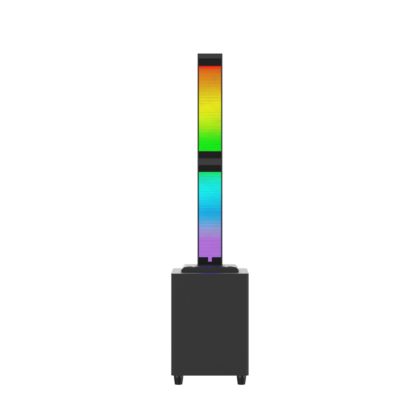 2.1 Channel Bluetooth Speaker System for Home Theater, Detachable Sound Tower with 4" Subwoofer, RGB Lights & Remote for TV, Gaming, Karaoke