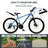 Blue Mountain Bike 26 Inch for Adult, 27-Speed Dual Suspension (Copy)