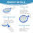 30X LED Magnifying Glass for Seniors