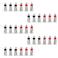 30Pcs Copper Binding Post Audio Amplifier Terminal With Spring Inside