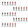 30Pcs Copper Binding Post Audio Amplifier Terminal With Spring Inside
