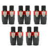 10 Pcs High Quality Speakon 4 Pin Male Plug Compatible Audio Cable Connector Red