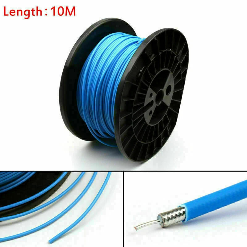 RG402 RF Coaxial Cable Connector Semi-rigid RG-402 Coax Pigtail, 10M