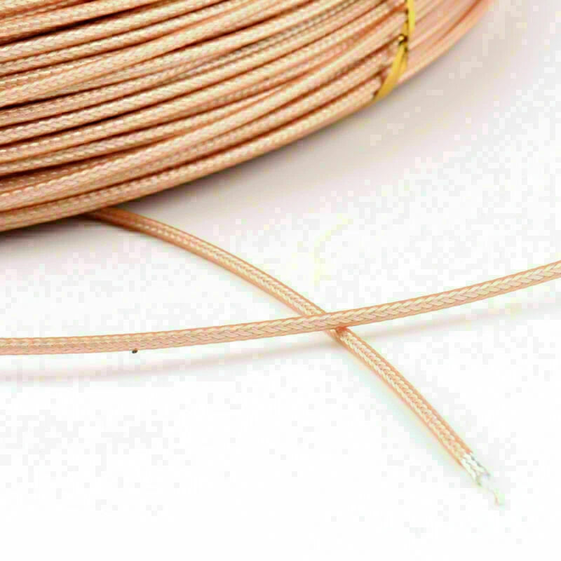 10m RG316 RF Coax Coaxial cable Connector 50ohm M17/113 Shielded Pigtail 32ft