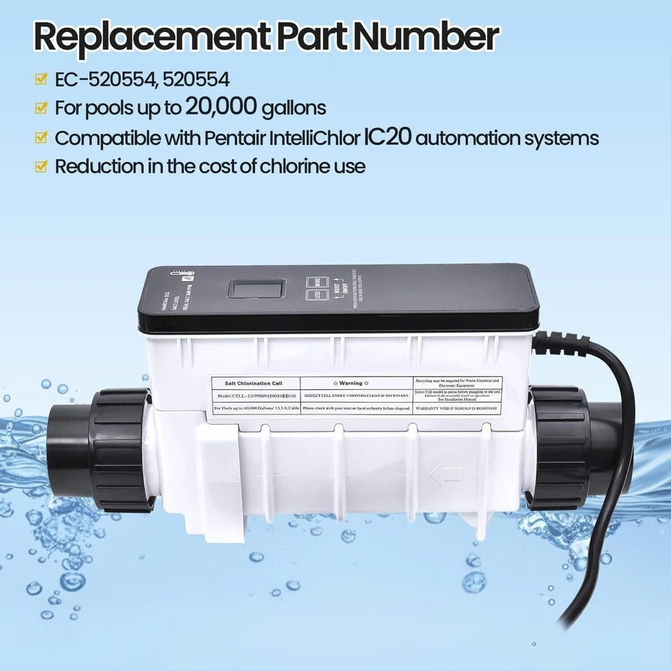 Safe & Easy IC20 Saltwater Chlorine Generator – Keep Your Pool Clean & Fresh