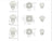 Waterproof 12mm Push Button Switch ON/OFF Self-Locking Industrial Grade Black 4PCS