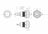 4Pcs 8mm Mini 1NO 2Pin Metal Momentary Push Button Switch 3A/250V For Car/Boat, 4PCS